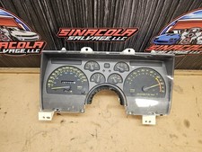 1990 To 1992 Camaro Yellow Lettering 140 Mph Speedometer Cluster
