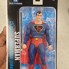 McFarlane Toys DC Multiverse Superman Classic Animation  1940  Figure Boxed