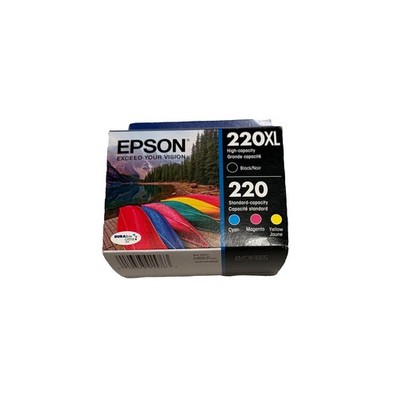Epson T220XL-BCS 220XL and 220 Cartridge Ink  -sealed in box