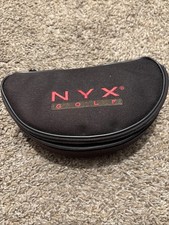 NYX Golf Sunglasses Set With Case Set & Case & Lenses Classic Competition Style