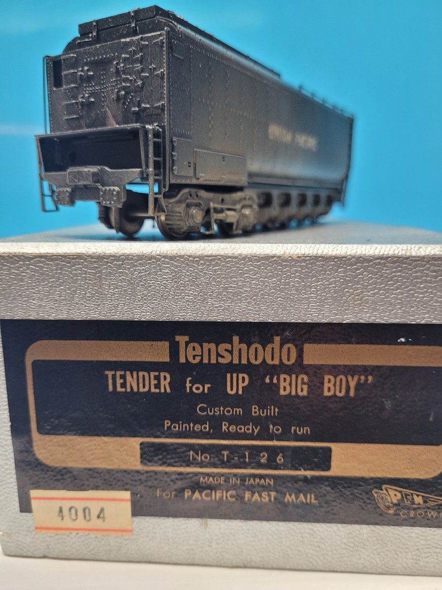 天賞堂 UP 4-8-8-4 BIG BOY w/Tender No.126 Kato 126-4014 4-8-8-4 Big Boy Steam Locomotive - Union