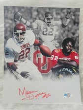 MARCUS DUPREE AUTOGRAPH HAND SIGNED 8X10 PHOTO OKLAHOMA SOONERS FOOTBALL W/ COA