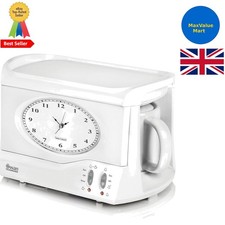 Swan STM201N Vintage Teasmade with a Traditional Dial Clock, Rapid Boil and...