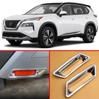 Rear Bumper Fog light Decor Frame Trims For Nissan Rogue 2021-2023 Accessories