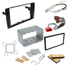 Kit De Facia Double DIN Pour Audi A3 Trim De Radio Audio De Voiture