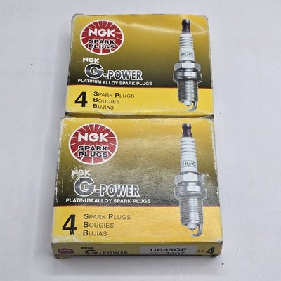 NGK G-POWER Platinum Spark Plugs UR45GP 3207 Set of 8