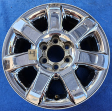 Ford F150 Expedition Factory Oem Chrome Clad 18 Wheel 18x7.5 Rim 3915 1 Ford F150 Expedition Factory Oem Chrome Clad 18 Wheel 18x7.5 Rim 3915 1