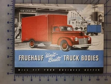 1946 1947 1948 Fruehauf Truck Bodies Brochure Original