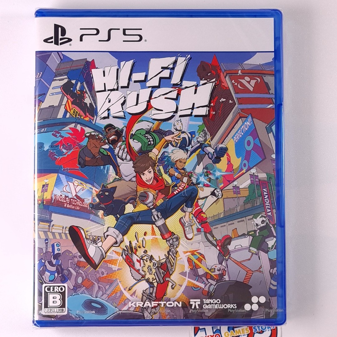 Hi-Fi RUSH PS5 Japan [ Game in Multi-Languages/ Action Adventure] NEW
