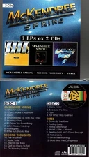 MC KENDREE SPRING MCKENDREE SPRING/2ND THOUGHTS/THREE-3 LPS ON 2 CDS NEW