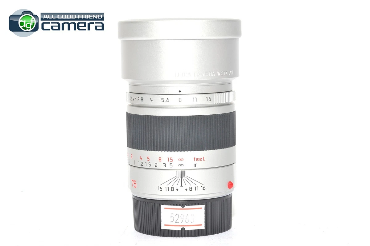 Leica 75mm Focal Camera Lenses for sale | eBay