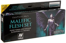 Vallejo Fantasy Pro Malefic Flesh Acrylic Pai...