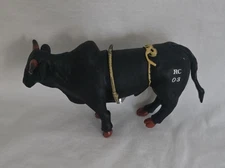 Schylling Rodeo Champions Poseable Black & Red Rubber Bull Riding Figure RC 03