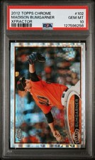 2012 Topps Chrome - Madison Bumgarner #102 X-Fractor PSA 10