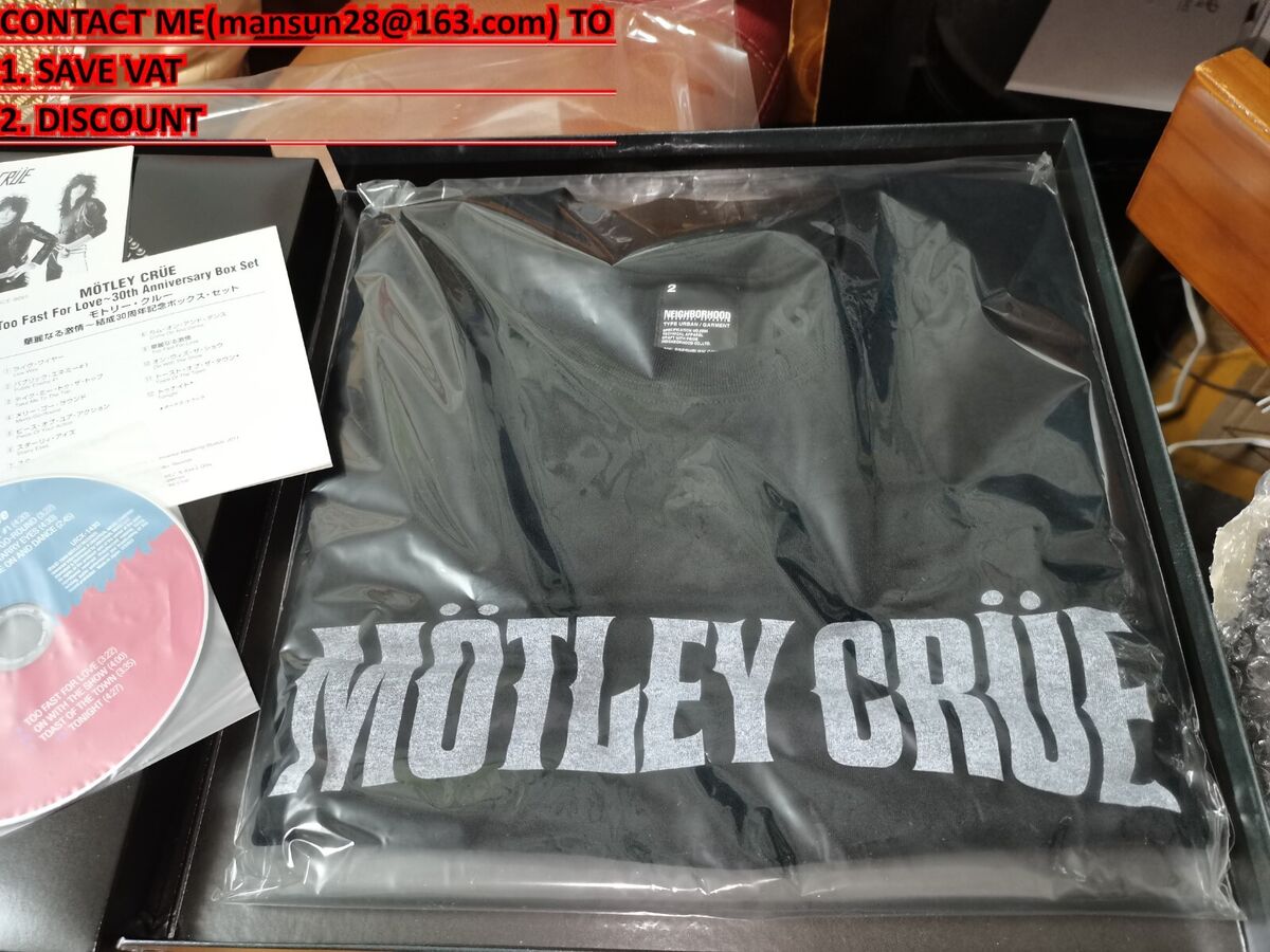 Motley Crue / Too Fast For Love - 30th Anniversary Box CD Motley Crue / Too Fast For Love - 30th Anniversary Box CD