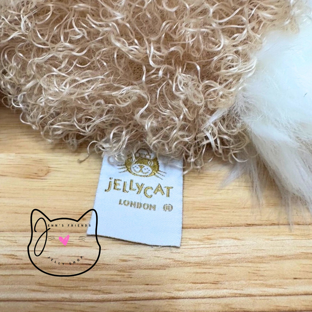 AUTHENTIC Jellycat ORIGINAL BASHFUL LUXE CURLY BUNNY New NWT