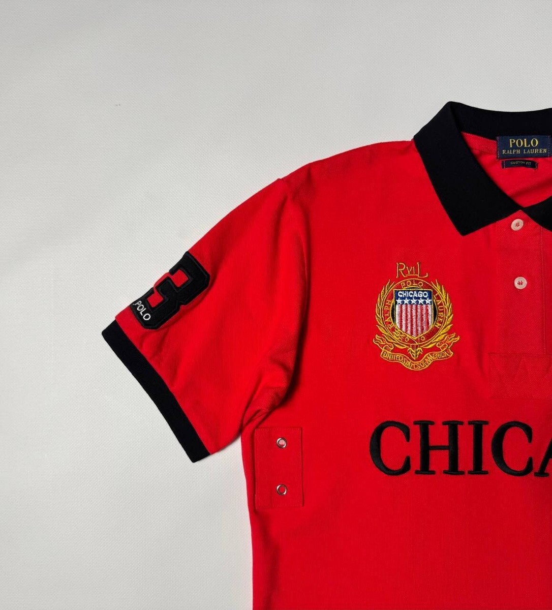 Polo Ralph Lauren Chicago USA #3 Chief Keef Polo Shirt | eBay