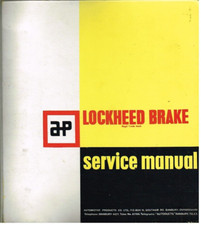 AP 1960's DISC/DRUM BRAKE SERVICE MANUAL (MGB MINI BMC ROOTES VAUXHALL CARS)