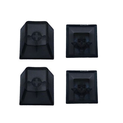 4Pcs Transparent ABS Keycap Mechanical Keyboard Matte Backlit Cover Switches - Photo 6/10