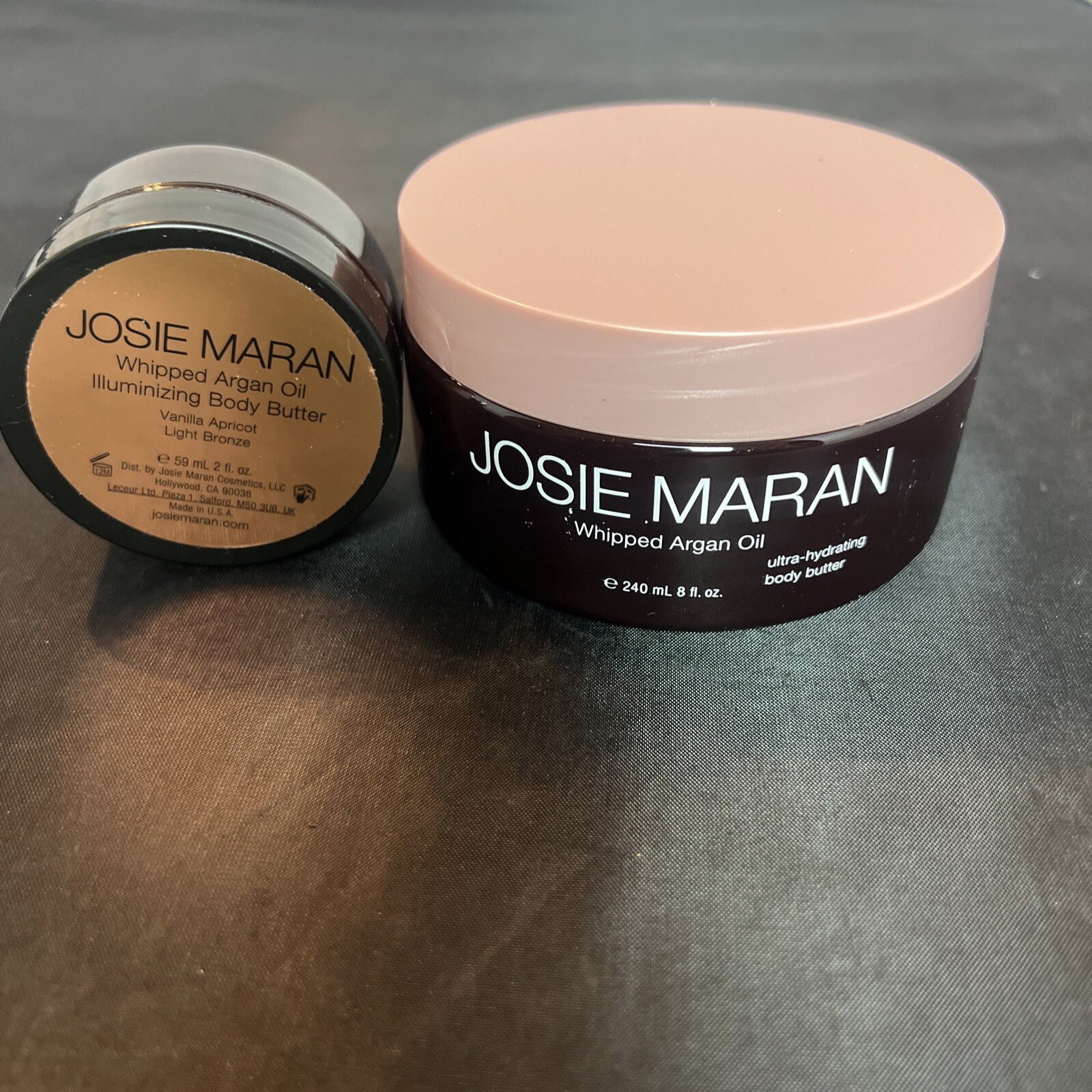 Josie Maran Whipped Argan Oil and Illuminizing Body Butter Vanilla Apricot 2 oz