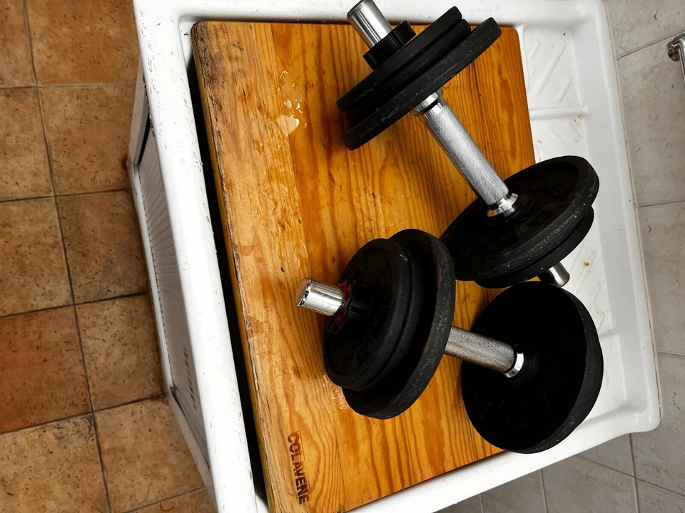 Domyos manubri 20 kg, foto 3 di 5
