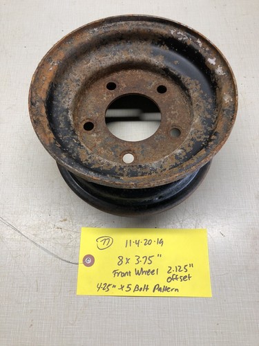 Grey Iron Tractor Tyre Front Wheel Rim, Size: 16Inch At ₹ 10000 In Rajkot