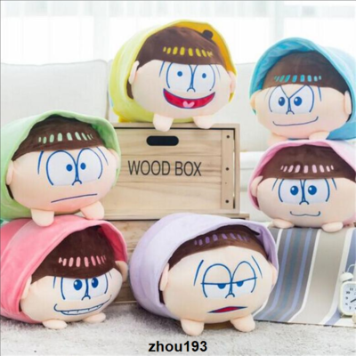 Cute Plush Cushion Pillow Anime Mr.Osomatsu San SIX SAME FACES