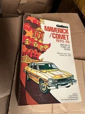 Ford Mercury Maverick Comet 1970-1976 Tune-up Shop Service Repair Manual Book 71