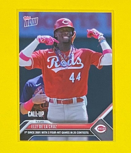 2023 Topps Now 523 Elly De La Cruz