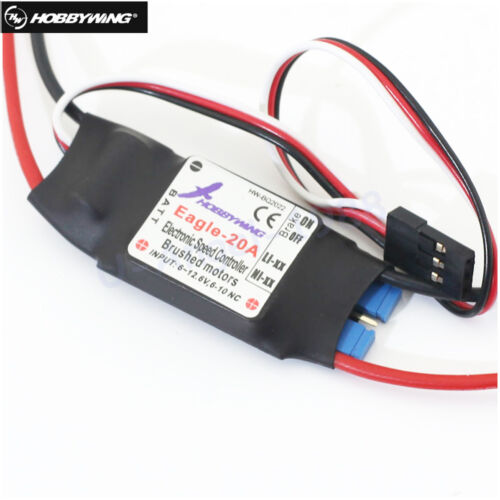 Original Hobbywing Eagle 20A ESC For Brushed Motor For RC Airplane Plane - Photo 1 sur 4