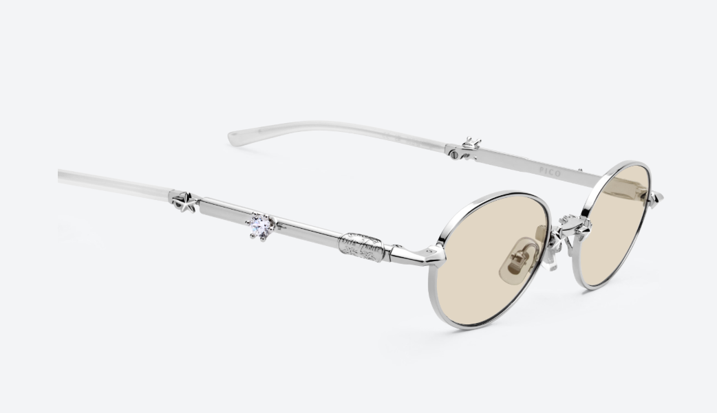Gentle Monster Pico 02(BR) Orange Oval Glasses 2025 Pocket
