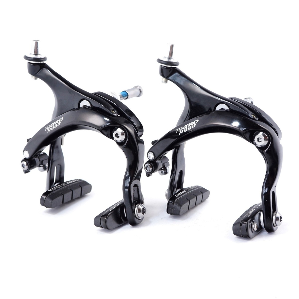 TEKTRO R559 brake フロント取り付けのみ リア新品 Tektro R559 Long Reach Caliper Brake 55-73mm RECESSED Nut F+R