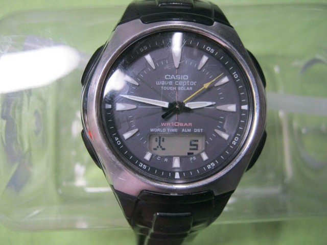 Mens Black Casio Wave Ceptor Solar Powered Watch Wva-430j WVA430J for sale  online | eBay