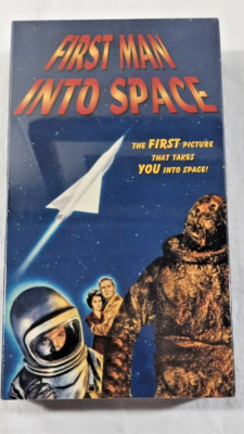 RARE VINTAGE First Man Into Space (1986) New Sealed!