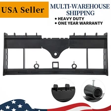 Heavy-Duty Skid Steer Pallet Fork Frame W/Receiver Hitch & Spear Sleeves 3000LBS