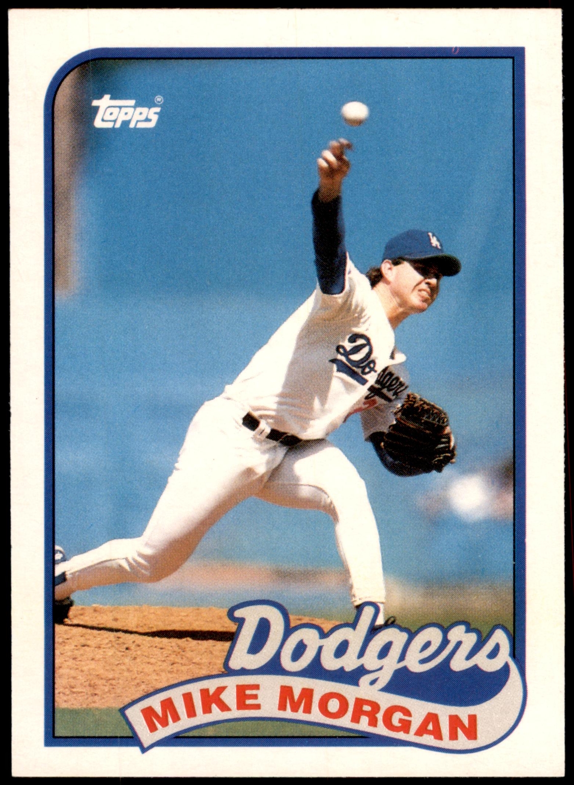 Mike Morgan #84T 1989 Topps Traded