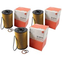 3X Mahle / Knecht ÖLfilter OX 150D1 Oil Filter FüR Mercedes T2/LN1 Kasten/Kombi