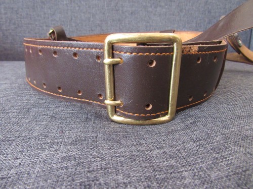 Vintage Set Armee Militär Original Gürtelschnalle Offiziersgeschirr Schwertgürtel UdSSR - Bild 3 von 9