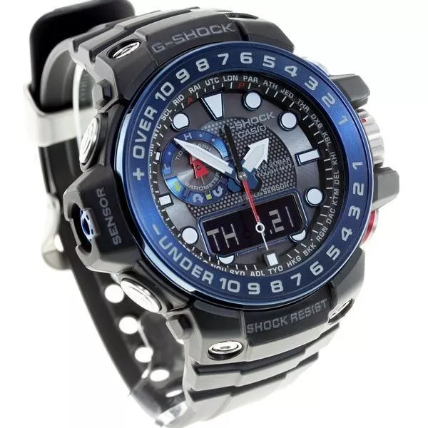 CASIO G-SHOCK GULFMASTER GWN-1000B-1BJF Multiband 6 men Watch New in Box