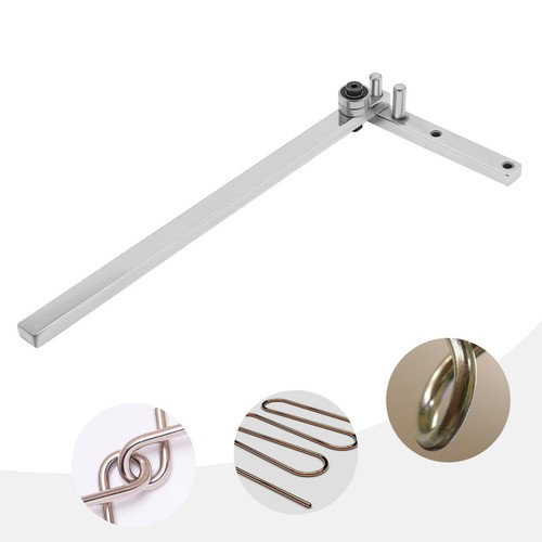 Manuelle Mini Biegemaschine Kohlenstoffstahl Stahlstange Universalbieger 8 mm Durchmesser