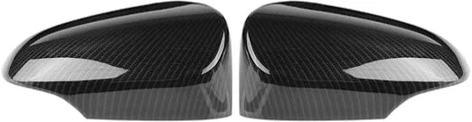2 X Tapas de cubierta de espejo retrovisor lateral de fibra de carbono para Toyota CHR 2018 Foto 4 de 4