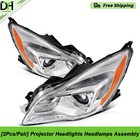 Pair/2Pcs Factory Halogen Projector Headlight For 2014-17 Buick Regal Sedan 4Dr