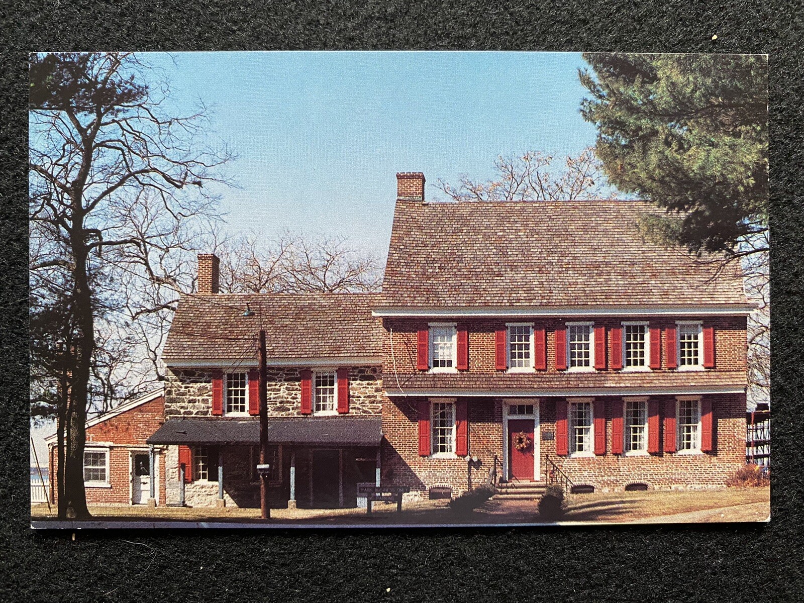 Antique Red Bank Battlefield New Jersey Whitall House Photo Postcard eBay