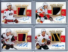 2016-17 SP Authentic Future Watch #130 Trevor Carrick RC AUTO PATCH /100