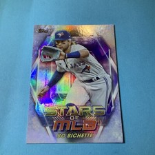 Bo Bichette 2023 Topps Series 1 Stars Of MLB Insert SMLB-25 Toronto Blue Jays