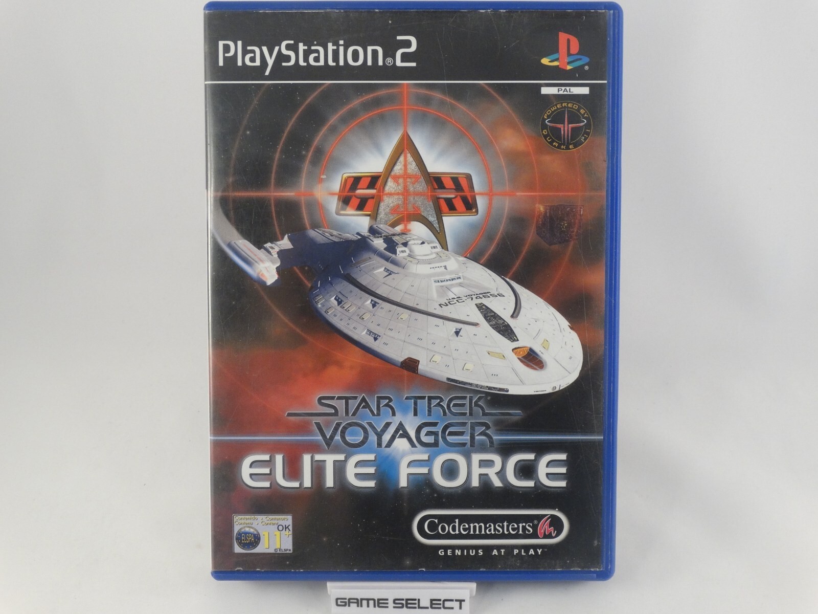 Star trek Voyager Elite Force sony ps2 playstation 2 pal - - Costume