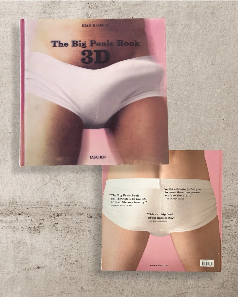 The Big Penis Book 3D: The Iron Age of Untouchable Tools by Hanson, Dian, Hardc - Image 2 of 4