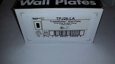 (LOT OF 20) P&S 1 Gang Decora Wall Plate Jumbo **NEW** TPJ26-LA , TP26-LA