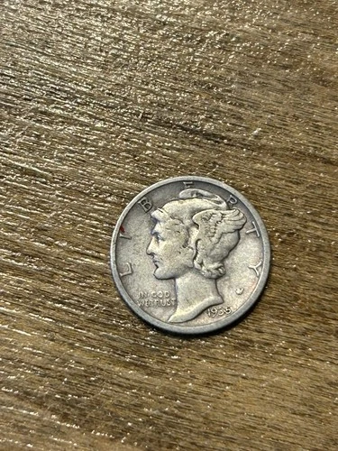1935S Mercury Dime VF