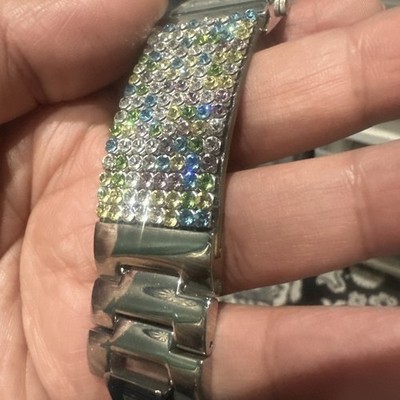 Working Croton Multicolor Rhinestone square Dainty Ladies  display picture 1